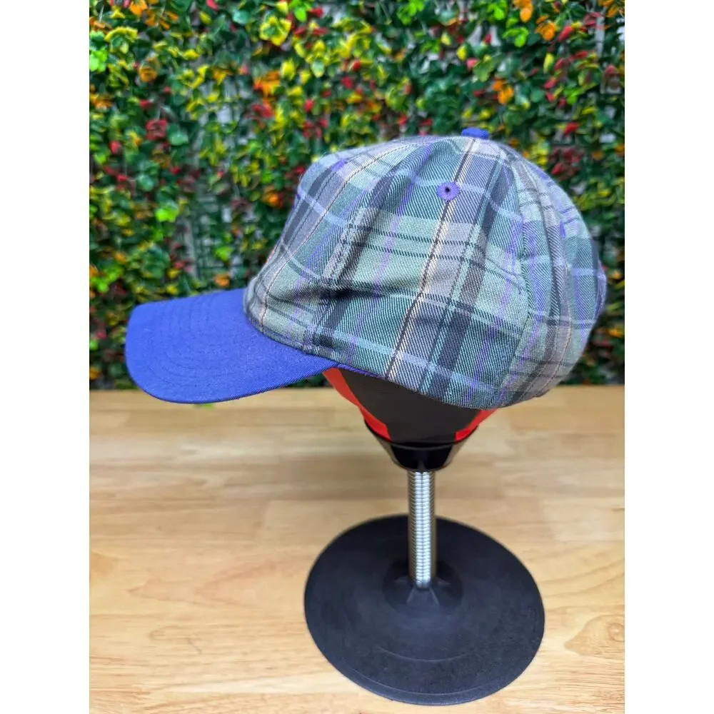 Texas A&M Aggies Koza's San Sun Plaid Hat Vintage 90's Purple Tartan‎ ATM NCAA